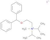 2-Propanaminium, N-[2-(diphenylmethoxy)ethyl]-N-methyl-N-(1-methylethyl)-, iodide (1:1)
