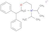 2-Propanaminium,N-[2-(2,2-diphenylethoxy)ethyl]-N-methyl-N-(1-methylethyl)-, iodide (1:1)