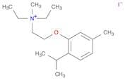 Ethanaminium, N,N-diethyl-N-methyl-2-[5-methyl-2-(1-methylethyl)phenoxy]-, iodide (1:1)