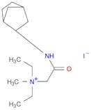 Ethanaminium, 2-(bicyclo[2.2.1]hept-2-ylamino)-N,N-diethyl-N-methyl-2-oxo-, iodide, endo- (9CI)