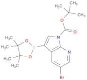 1-BOC-5-bromopyrrolo[2,3-b]pyridine-3-boronic acid, pinacol ester