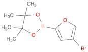2-(4-Bromofuran-2-yl)-4,4,5,5-tetramethyl-1,3,2-dioxaborolane