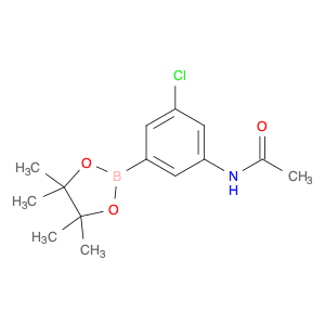 N-[3-Chloro-5-(4,4,5,5-tetramethyl-1,3,2-dioxaborolan-2-yl)phenyl]acetamide