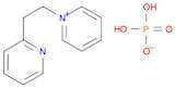 Pyridinium, 1-[2-(2-pyridinyl)ethyl]-, phosphate (1:1)