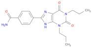Benzamide, 4-(2,3,6,7-tetrahydro-2,6-dioxo-1,3-dipropyl-1H-purin-8-yl)-