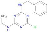 1,3,5-Triazine-2,4-diamine, 6-chloro-N2-ethyl-N4-(phenylmethyl)-