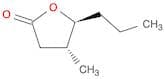 2(3H)-Furanone, dihydro-4-methyl-5-propyl-, trans- (9CI)