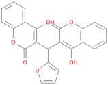 2H-1-Benzopyran-2-one, 3,3'-(2-furanylmethylene)bis[4-hydroxy-