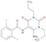 N-(6-Amino-2,4-dioxo-1,3-dipropyl-1,2,3,4-tetrahydropyrimidin-5-yl)-2,6-difluorobenzamide