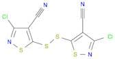 4-Isothiazolecarbonitrile, 5,5'-dithiobis[3-chloro- (7CI,8CI,9CI)