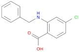 Benzoic acid, 4-chloro-2-[(phenylmethyl)amino]-
