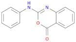 4H-3,1-Benzoxazin-4-one, 2-(phenylamino)-