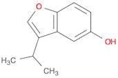 5-Benzofuranol, 3-(1-methylethyl)-