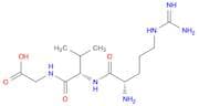 Glycine, N-(N-L-arginyl-L-valyl)-