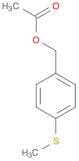 Benzenemethanol, 4-(methylthio)-, 1-acetate