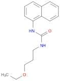 Urea, N-(3-ethoxypropyl)-N'-1-naphthalenyl-