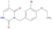 2,4(1H,3H)-Pyrimidinedione, 3-[(3-bromo-4-ethoxyphenyl)methyl]-5-fluoro-