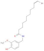 10-Undecenamide, 11-bromo-N-[(4-hydroxy-3-methoxyphenyl)methyl]-