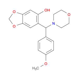 6-[(4-Methoxy-phenyl)-morpholin-4-yl-methyl]-benzo[1,3]dioxol-5-ol