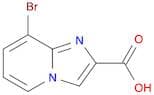 Imidazo[1,2-a]pyridine-2-carboxylic acid, 8-bromo-