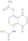 Acetamide, N-[4-(acetyloxy)-5,8-dihydro-5,8-dioxo-1-naphthalenyl]-
