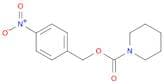 1-Piperidinecarboxylic acid, (4-nitrophenyl)methyl ester
