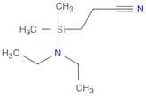 Propanenitrile,3-[(diethylamino)dimethylsilyl]-