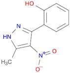 Phenol, 2-(5-methyl-4-nitro-1H-pyrazol-3-yl)-