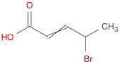 2-Pentenoic acid, 4-bromo-