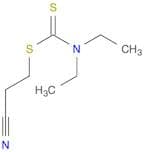 Carbamodithioic acid, diethyl-, 2-cyanoethyl ester