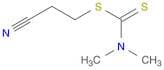 Carbamodithioic acid, dimethyl-, 2-cyanoethyl ester (9CI)