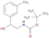 tert-Butyl (2-hydroxy-2-(m-tolyl)ethyl)carbamate