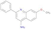4-Quinolinamine, 7-methoxy-2-phenyl-