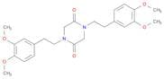 2,5-Piperazinedione, 1,4-bis[2-(3,4-dimethoxyphenyl)ethyl]-