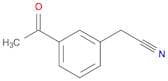 2-(3-Acetylphenyl)acetonitrile