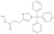 1H-Imidazole-4-propanoic acid, 1-(triphenylmethyl)-, methyl ester