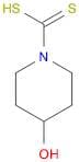 1-Piperidinecarbodithioic acid, 4-hydroxy-