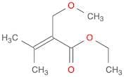 2-Butenoic acid, 2-(methoxymethyl)-3-methyl-, ethyl ester