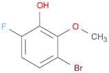 Phenol, 3-bromo-6-fluoro-2-methoxy-