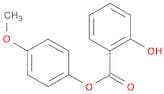 Benzoic acid, 2-hydroxy-, 4-methoxyphenyl ester