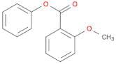 Benzoic acid, 2-methoxy-, phenyl ester
