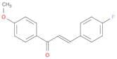 2-Propen-1-one, 3-(4-fluorophenyl)-1-(4-methoxyphenyl)-, (E)-