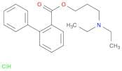 [1,1'-Biphenyl]-2-carboxylic acid, 3-(diethylamino)propyl ester, hydrochloride (1:1)