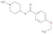 Benzoic acid, 4-ethoxy-, 1-methyl-4-piperidinyl ester