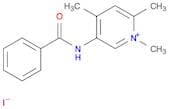 Pyridinium,5-(benzoylamino)-1,2,4-trimethyl-, iodide (1:1)
