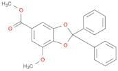 Methyl 7-methoxy-2,2-diphenylbenzo[d][1,3]dioxole-5-carboxylate