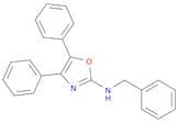 2-Oxazolamine, 4,5-diphenyl-N-(phenylmethyl)-