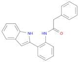 N-(2-(1H-Indol-2-yl)phenyl)-2-phenylacetamide
