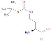 Butanoic acid, 2-amino-4-[[(1,1-dimethylethoxy)carbonyl]amino]-, (2S)-