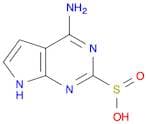 4-Amino-7H-pyrrolo[2,3-d]pyrimidine-2-sulfinic acid